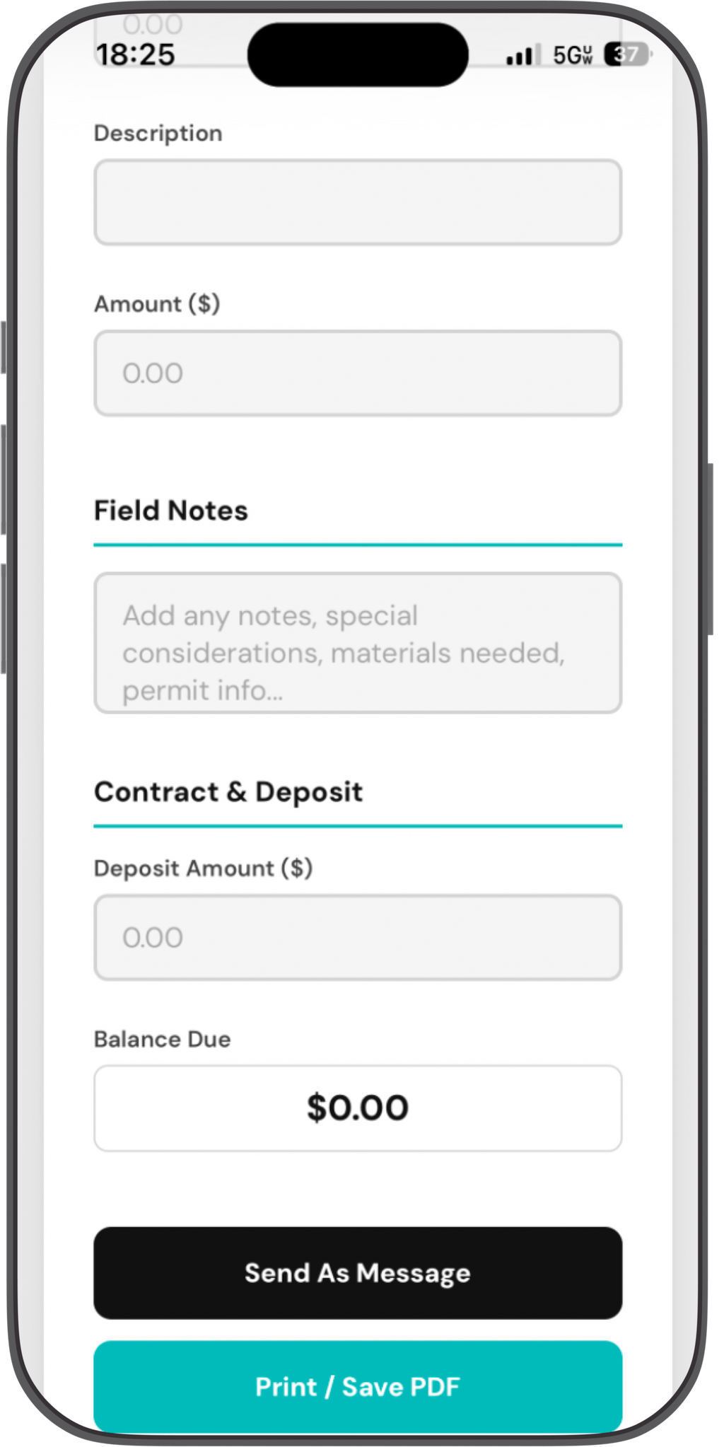 Riptide Aluminum Field Estimator - Pro